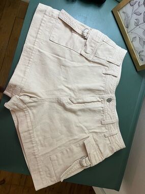 Cargo Jean Shorts